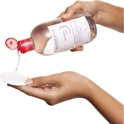 Bioderma Sensibio H2O Soothing Micellar Water Face Cleanser 500ml -Cheap Wellness Beauty Store Bioderma Sensibio H2O Soothing Micellar Water Face Cleanser 500ml 3