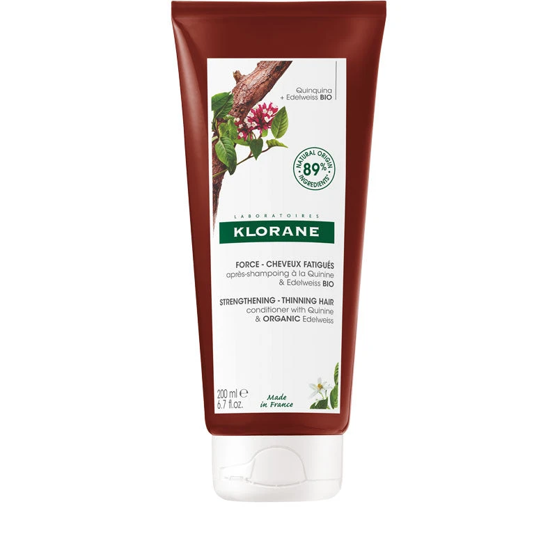 Klorane Strengthening Quinine & Organic Edelweiss Conditioner 200ml 1 Klorane Strengthening Quinine & Organic Edelweiss Conditioner 200ml