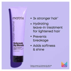Matrix Total Results Unbreak My Blonde Leave-In Treatment 150ml -Cheap Wellness Beauty Store Matrix Total Results Unbreak My Blonde Leave In Treatment 150ml 1