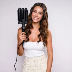 Mermade Hair Pro Waver 32mm - Black -Cheap Wellness Beauty Store Mermade Hair Pro Waver 32mm Black 5