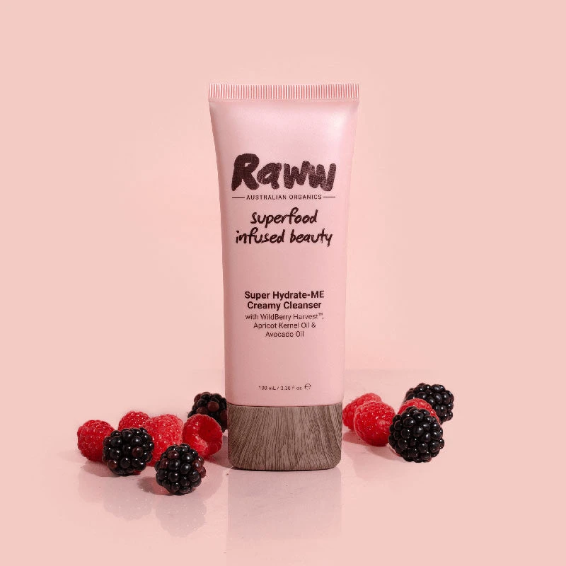 Raww Super Hydrate-ME Creamy Cleanser 100ml 2 Raww Super Hydrate-ME Creamy Cleanser 100ml - Image 2