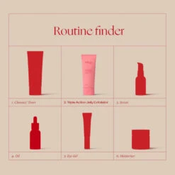 Trilogy Triple Action Jelly Exfoliator 75ml -Cheap Wellness Beauty Store Trilogy Triple Action Jelly Exfoliator 75ml lifestyle 3