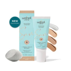 Wotnot Naturals Natural Face Sunscreen SPF 40 + Mineral Make-Up BB Cream - Ivory 60g -Cheap Wellness Beauty Store Wotnot Naturals Group Image 1 61d04f4a 9903 4a5d aece 01edefbd5a6f