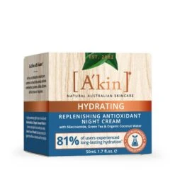 A'kin Replenishing Antioxidant Night Cream 50ml -Cheap Wellness Beauty Store akin replenishing antioxidant night cream 50ml 2