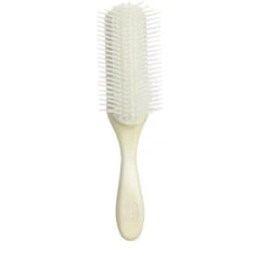 Denman D4 Classic Large Styler 9 Row Pearl White Pin Brush