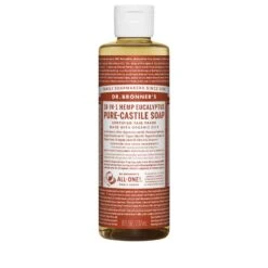 Dr. Bronner's 18-in-1 Hemp Pure-Castile Soap Liquid - Eucalyptus 237ml