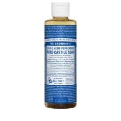 Dr. Bronner's 18-in-1 Hemp Pure-Castile Soap Liquid - Peppermint 237ml