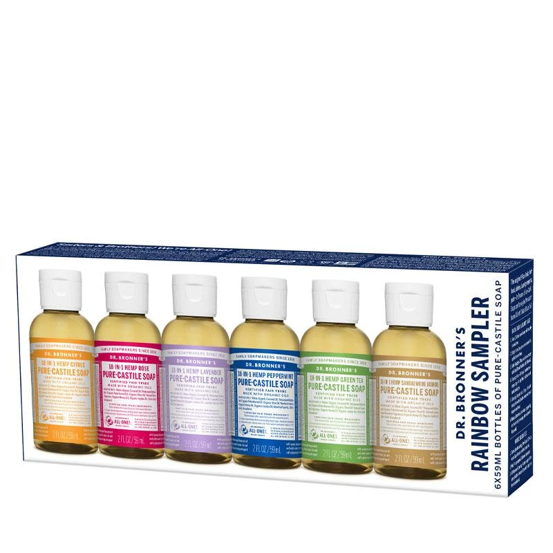 Dr. Bronner's Rainbow Sampler Pack 1 Dr. Bronner's Rainbow Sampler Pack