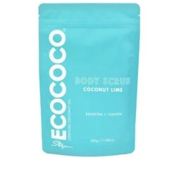 Ecococo Coconut Lime Body Scrub 220g