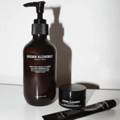 Grown Alchemist Gentle Gel Facial Cleanser: Geranium Leaf, Bergamot, Rosebud 200ml -Cheap Wellness Beauty Store ga gentle gel facial cleanser 2