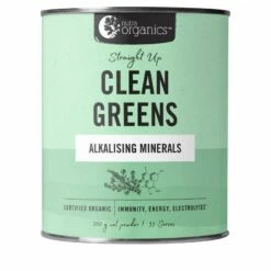 Nutra Organics Clean Greens Straight Up 200g