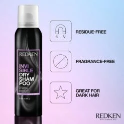 Redken Invisible Dry Shampoo 88g -Cheap Wellness Beauty Store redken invisible dry shampoo 2
