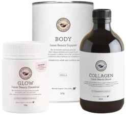 The Beauty Chef Glow + Collagen + Body Vanilla Trio