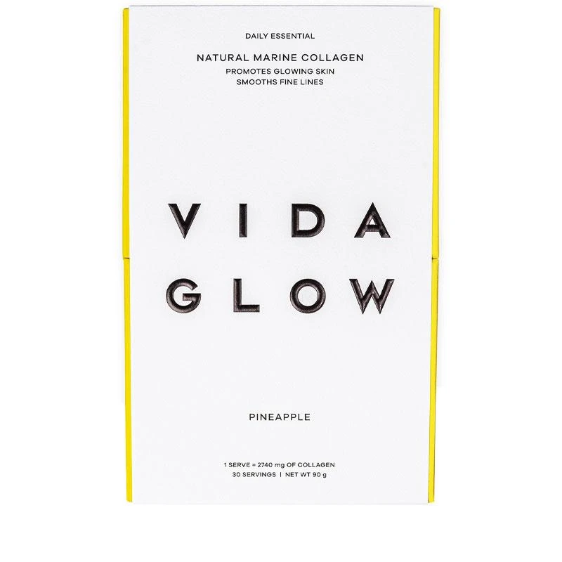 Vida Glow Pineapple Marine Collagen 30 X 3g Sachets 1 Vida Glow Pineapple Marine Collagen 30 X 3g Sachets