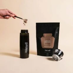 WelleCo Nourishing Protein Chocolate 300g Refill -Cheap Wellness Beauty Store welleco nourishing protein chocolate